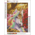 Miniatyrbild 2 av 5: 30 x 40cm 5D Diamantmålning DIY Diamantbroderi Kit Diamant