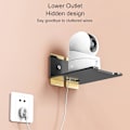 Miniatyrbild 2 av 5: Väggfäste för router 1-pack (svart) - Väggfäste för kamera