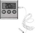 Kylskåpstermometer, Digital LCD-termometermonitor med Pr