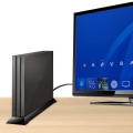 Miniatyrbild 5 av 5: PS4 Slim Vertikalt Stativ för Playstation 4 Slim Konsol