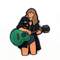 Miniatyrbilde 4 av 5: Taylor Swift Serie Hullsko Skoblomst PVC Skospenne Dekorativ Skoblomstspenne