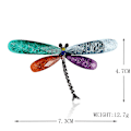 Miniatyrbild 2 av 5: Sländbrosch Pin Akryl Fly Insekt Bröstnål för Kvinnor Kläder Corsage