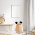 Pikkukuva 5 / 5: (Khaki, 22 cm) Söpö Pou-pehmolelu, Piirretty Ulkoavaruusolento Pou -pehmolelu
