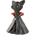 Miniatyrbild 4 av 5: Vackert Svart Katt Vampyr Dracula Figur - Söt Samlarobjekt - H