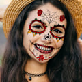 Miniatyrbillede 2 af 4: 9 stk Halloween Midlertidige Tatoveringer Gyser Skelet Tatovering Sticker til Party Props Horror Cosplay Kostume Makeup Props