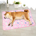 Miniatyrbillede 3 af 5: 40x50cm-Hunde Kølemåtter, Pink Katte Kølemåtte Kæledyrs Kølepude Kølemåtte til Hunde Hvalpe Kølemåtte Marsvin P
