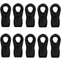Miniatyrbild 1 av 5: 10 st svarta chip clips bröd clips påsklämmor magnetiska clips för matpaket chip påsklämma