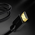 Pikkukuva 3 / 3: HDMI-A - DVI (uros) -sovitinkaapeli, kaksisuuntainen 1080P, kullattu, 1 m, yksittäispakkaus, musta