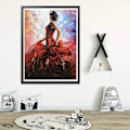 Miniatyrbild 3 av 4: 30x40cm 5D Diamantkonst Dansare, DIY Diamantmålning Kit för Vuxna