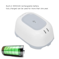 Miniatyrbilde 6 av 7: Smart WiFi vannlekkasjesensor overløm flomnivå lekkasjer alarm for Tuya med forlengelsesprobe