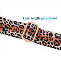 Miniatyrbild 6 av 7: Axelremsväska Crossbody Väska Rembyte Metall Swivel Hook Axelrem Gitarrrem för Crossbody Väska/Bagage u2026 Dream Leopard
