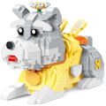 Miniatyrbild 2 av 9: Schnauzer Byggklossar, Hund Mikro Byggklossar, Söta Djurserie Mikro Mini Byggklossar Kit, Mini Tegel Byggset Hund för Pojkar & Flickor