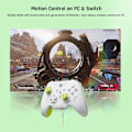 Miniatyrbillede 4 af 9: Trådløs Controller, BIGBIG WON Rainbow 2 SE, Hall Effect Trigger, 12-bit ADC, 3 Sæt Joysticks, 4-vejs & 8-vejs D-pad Controller til Switch/PC/Android/iOS Green