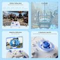 Miniatyrbild 5 av 9: Trådlös Kontroller, BIGBIG WON Rainbow 2 SE, Hall-effekt Trigger, 12-bit ADC, 3 Uppsatser av Styrspakar, 4-vägs & 8-vägs D-pad Kontroller för Switch/PC/Android/iOS Blue