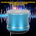 Miniatyrbild 3 av 4: Mini Bluetooth-högtalare IP67 Vattentät Automatisk Anslutning Bärbar Trådlös Högtalare med Basradiator för Duschrum Cykel Bil Blue