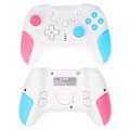 Miniatyrbillede 9 af 9: Trådløs Spilcontroller med 4 Programmerbare Knapper, 6-Akset Sensor, USB-Controller til Konsol, Pink Blå