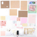Miniatyrbilde 5 av 5: DIY Dukkehjem Miniatyr Dukkehjem Treleker For Barn Bursdagsgave Pink