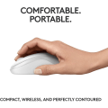 Miniatyrbild 5 av 7: Logitech M221 Trådlös Bluetooth-mus, Kompakt, Smidig Spårning, 18 Månader Batteritid för Windows, macOS, ChromeOS, Linux, Kompatibel med PC, Mac, Bärbara datorer White
