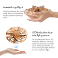 Miniatyrbilde 5 av 8: Mini Drone Kids Drone Toy Håndhelikopter RC Quadcopter Infrarød Induktion Fjernbetjening Flyvende Fly Gaver til Gutter Jenter Voksne Blue