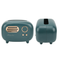 Miniatyrbilde 6 av 6: Radio Vevboks Nordisk Stil Retro Grønn Radio Form Vev Oppbevaringsboks Holder Hjem Stue Kaffebord Dekorasjon
