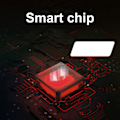 Miniatyrbillede 8 af 9: Trådløs Spilcontroller med 4 Programmerbare Knapper, 6-Akset Sensor, USB-Controller til Konsol, Pink Blå