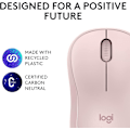 Miniatyrbilde 7 av 7: Logitech M221 Trådløs Bluetooth-mus, Kompakt, Jevn sporing, 18 måneders batterilevetid for Windows, macOS, ChromeOS, Linux, Kompatibel med PC, Mac, bærbare datamaskiner Pink