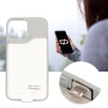 Miniatyrbilde 1 av 7: 6,7 tommers 5500mAh batteriladeretui eksternt strømbankbatteriladingsdeksel for Iphone 12 Pro Max White