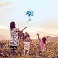 Miniatyrbild 6 av 8: Mini-drönare, leksaksdroppar, handhelikopter, RC-fyrkant, infraröd induktionsfjärrkontroll, flygande flygplan, presenter till pojkar, flickor, vuxna Red