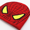 Miniatyrbild 3 av 4: Marvel Spider-Man Vintermössa och Snöhandskar för Barn och Småbarn, 2-delars Set, Pompom-mössa med Varma Vantar, Jul- och Födelsedagspresenter