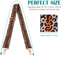 Miniatyrbild 3 av 7: Axelremsväska Crossbody Väska Rembyte Metall Swivel Hook Axelrem Gitarrrem för Crossbody Väska/Bagage u2026 Dream Leopard