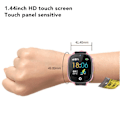 Miniatyrbillede 3 af 7: 1,44 tommer børns smartwatch til drenge og piger med tovejs stemmeopkald IP67 vandtæt SOS-alarm touch screen telefonur Pink