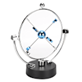 Miniatyrbillede 5 af 6: Perpetual Motion Bordlegetøj Stjerne Måne Planetarisk System Farve USB Batteri Skrivebords Skulptur