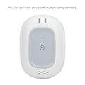 Miniatyrbilde 5 av 7: Smart WiFi vannlekkasjesensor overløm flomnivå lekkasjer alarm for Tuya med forlengelsesprobe