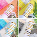 Miniatyrbilde 3 av 7: 5000 stk Leireperle Armbåndssett for Jenter Vennskap Leireperler for Armbånd Gule Orange Hvite Perler Bokstav Gullperler for Smykkeproduksjon K Yellow Series Clay Beads