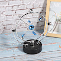 Miniatyrbillede 3 af 6: Perpetual Motion Bordlegetøj Stjerne Måne Planetarisk System Farve USB Batteri Skrivebords Skulptur