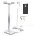 Miniatyrbillede 1 af 7: Anti-Tyveri Bluetooth Headset Display Stativ med Opladning 100dB Alarm til Butik