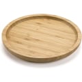 Miniatyrbilde 1 av 8: Rund bambusskål, treplater, tre serveringsfat, serveringsbrett for charcuterie til middagsbordet / kaffebordet, 7,9 tommer 20 cm