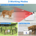 Miniatyrbild 2 av 7: Trådlös & Laddningsbar Batteridriven Kattvattenfontän, 3,2L/108oz Större Tyst Sensor Automatisk Kattfontän med Smart 3 Flödesläge + Livsmedelsklassat 304 Stål