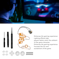 Miniatyrbillede 4 af 5: Gamepad Ambient Light Kit Innovativ Stilful Dekorativ Controller DIY Baggrundsbelysning til PS4 Gamepad