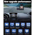 Miniatyrbild 7 av 7: Dashkamera för bilar, 4K Full HD Dash Cam fram och bak inuti, Dashcam med nattsyn med gratis 32 GB SD-kort, inbyggd loopinspelning, G-sensor, WDR