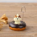 Miniatyrbillede 2 af 5: Noteholder Foto Klips Stativ Memo Display Klemme Resin Hjemme Dekoration til Kontor Donut