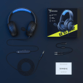 Pikkukuva 7 / 7: Pelikuulokkeet mikrofonilla PS4 PS5 Xbox Series X|S Xbox One PC Switchille, Johdolliset Audifonos Gamer -kuulokkeet mikrofonilla Playstation 4|5 Xbox 1 Blue