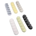 Pikkukuva 10 / 10: 2-pack - Itseliimautuva kaapelipidike - Viisi kaapelia Grey