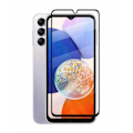 Miniatyrbild 1 av 8: Samsung Galaxy A14 / A14 5G - Heltäckande Härdat Skyddsglas