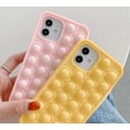 Miniatyrbillede 9 af 9: iPhone 12 / iPhone 12 Pro-skal - Pop it Fidget Bubbles Pink