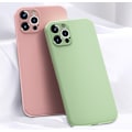 Miniatyrbillede 7 af 11: iPhone 12 Pro Max-skal - mikrofiber-silikone Mörkblå