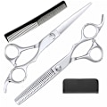 Pikkukuva 1 / 11: Professional kampaamo ja harvennus sakset deluxe 4 kpl Silver