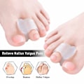 Miniatyrbillede 6 af 11: Hallux Valgus - Korrektionssæt til tæer 7 dele White