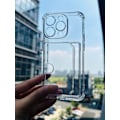 Miniatyrbillede 7 af 7: iPhone XR transparent etui med kortholder i siden - slidstærkt og let