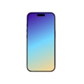 Miniatyrbild 2 av 2: iPhone 14 Pro - Transparent Skal Dubbel Kortfack + Heltäckande Härdat Skyddsglas